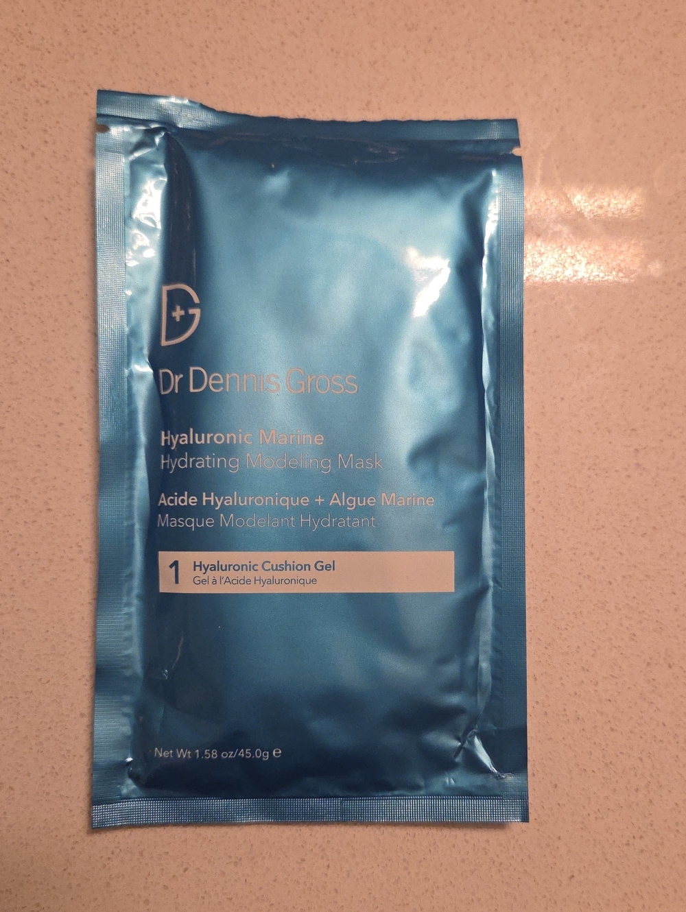 Dr Dennis Gross Hyaluronic Marine Hydrating Modeling Mask — Blue